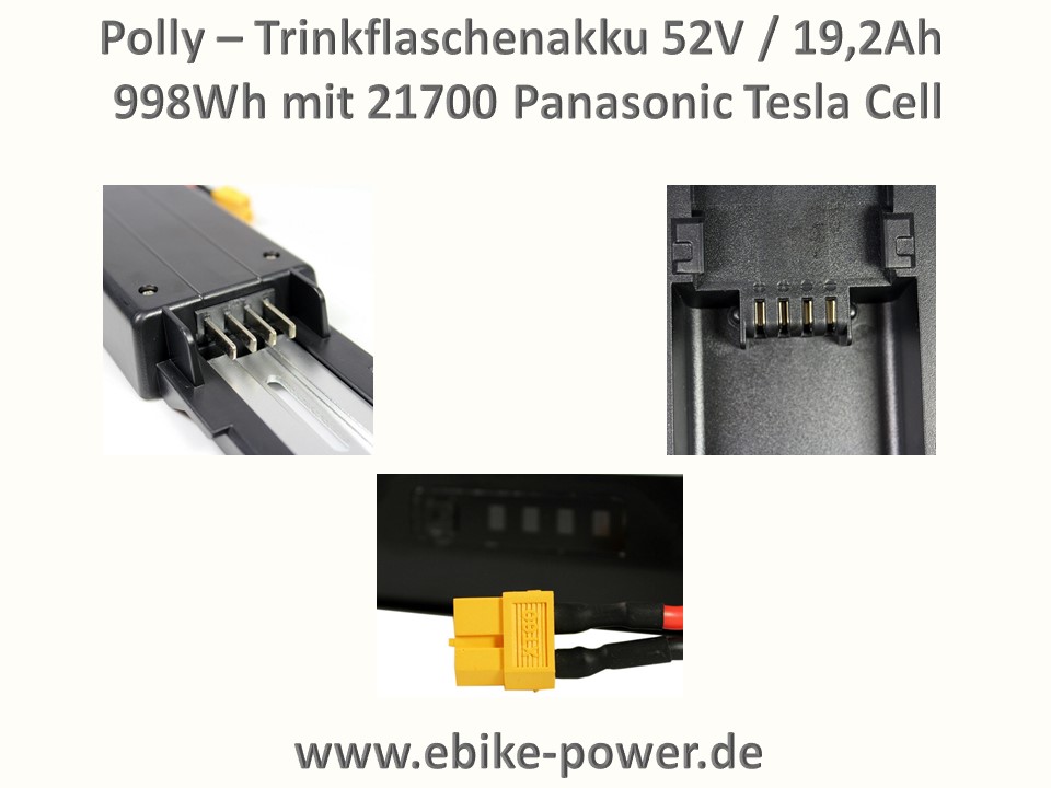 Bild 1 von Poly - Power -Akku 52V 25Ah / 1300Wh E-Bike / Pedelec Akku