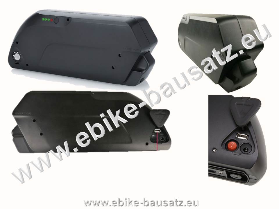 Bild 1 von Dolphin III Trinkflaschenakku 60V 14Ah für E-Bike / Pedelec - Li-Ionen Akku Samsung 18650 / 840Wh  / (Ladeoption) ohne Ladegerät  / inkl.  Akkuhalterung