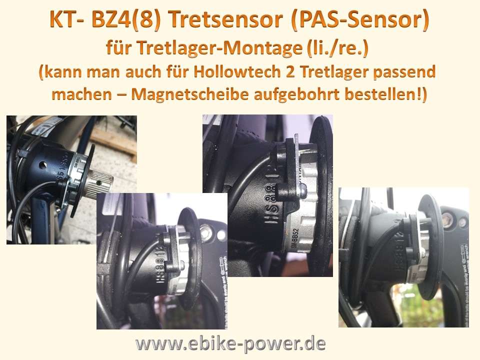 Bild 1 von PAS - Sensor KT BZ4(8) - (Tretsensor mit wasserdichtem Stecker)