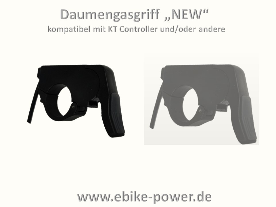 Bild 1 von Daumengasgriff / Daumengas - NEW- mit wassergeschütztem Higo  Stecker, passsend für  Masterkabel