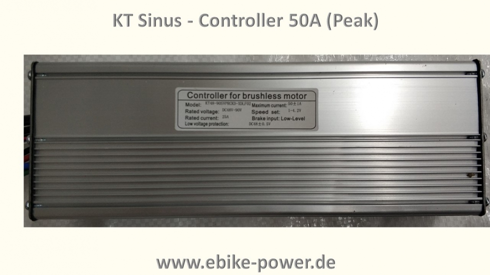 Bild 1 von KT Sinus Controller 50A /, offenes Steckersystem >1000W