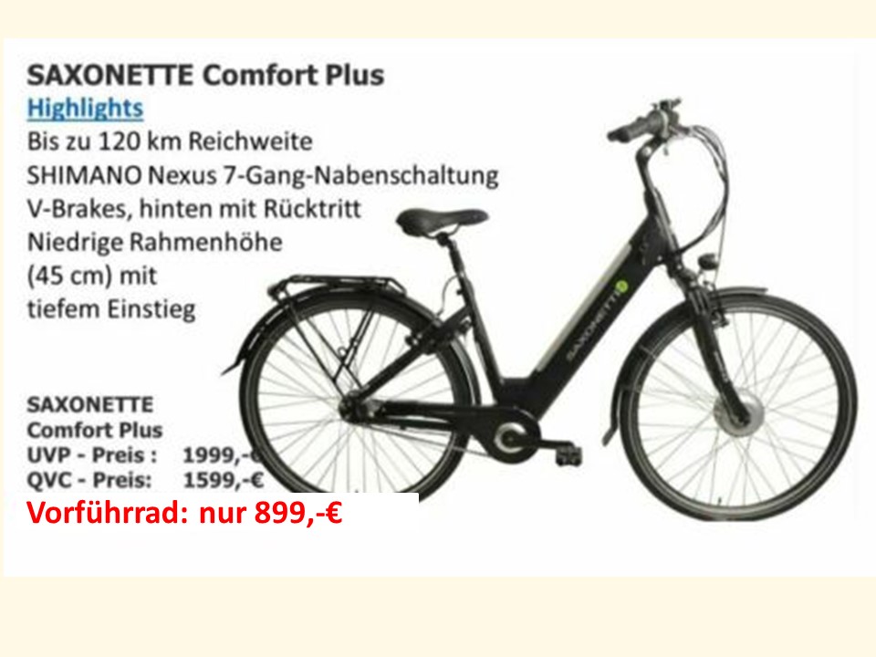 Saxonette Comfort Plus Pedelec E Bike Trekking Damen Pedelec Ebike Bausatz Ebike Power