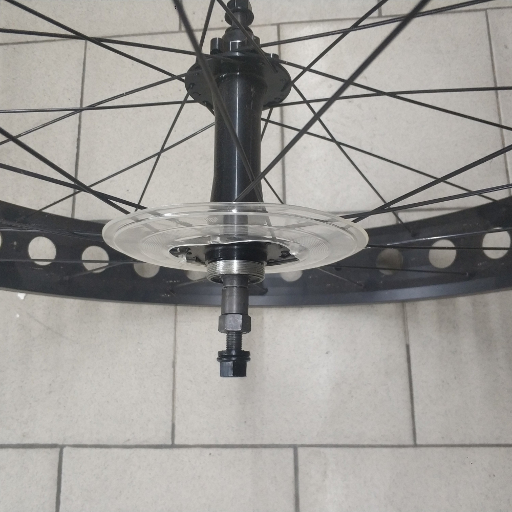 Bild 1 von Fatbike Laufrad Hinterrad Felge 80mm gelocht 26