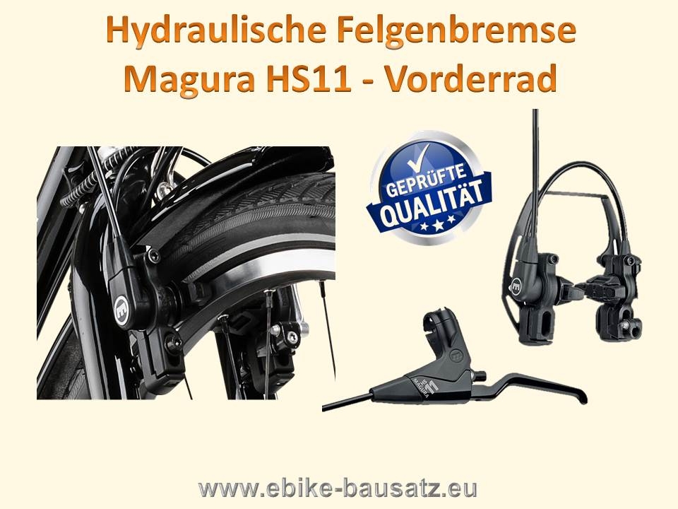 Magura HS11 Fahrradbremsen, Schwarz