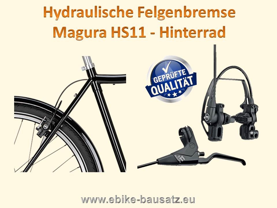 Magura HS11 Fahrradbremsen, Schwarz