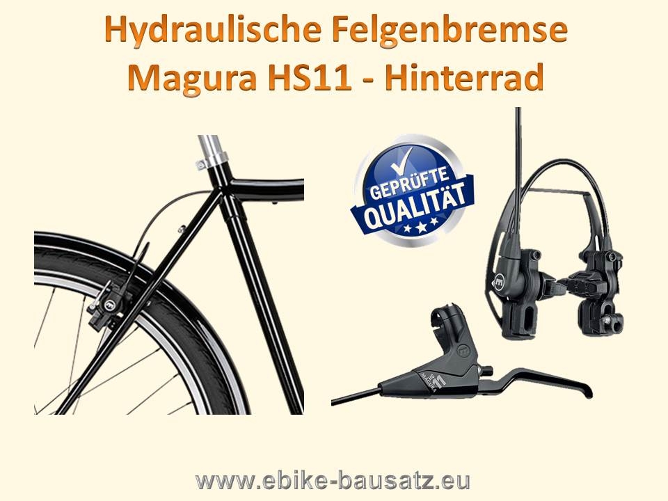 Bild 1 von Magura HS 11 hydraulische Felgenbremsen - Leitungslänge variabel  / (EVO 02 / Leitungslänge) 50cm