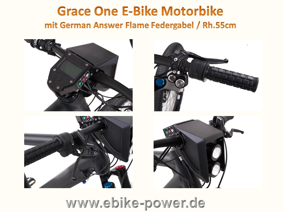 Bild 1 von Grace One E-Bike / Motorbike / S-Pedelec Rh. 55cm