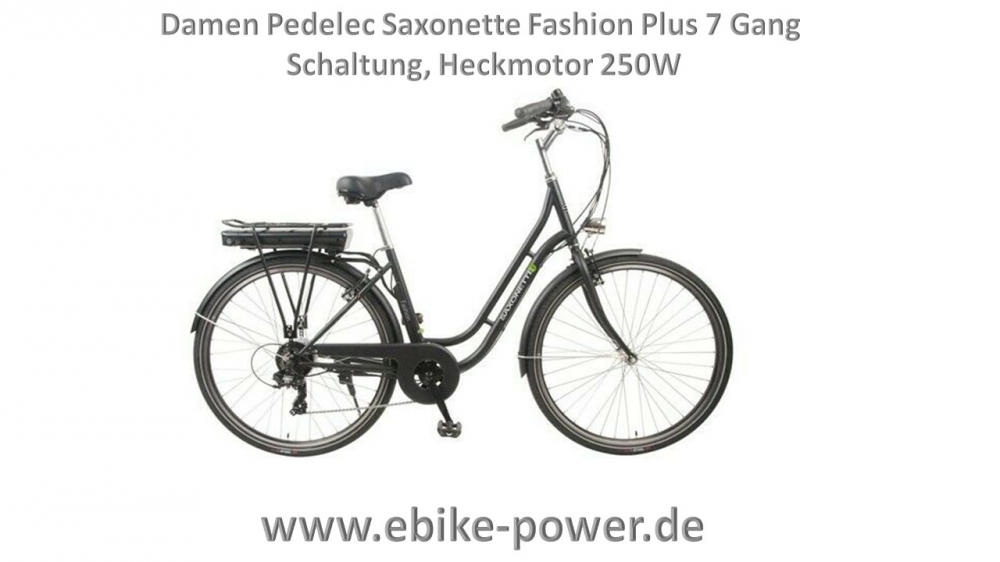 Saxonette City Pedelec E Bike Trekking Damen Pedelec Ebike Bausatz Ebike Power