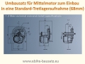 Bild 5 von Mittelmotor Umbausatz für Pedelec mit großem VLCD5 Display für 36V Akku - ohne Akku