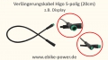 Bild 3 von Verlängerungskabel Higo / Julet z.B. für PAS Sensor, Gasgriff o. Kontaktbremsgriffe, Display, Bafang