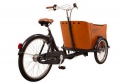 Bild 5 von Lastenrad Babboe Curve E - das elegante Lastenfahrrad mit drei Rädern für 1-4 Kinder  / Farbe: Holz