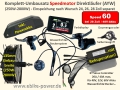 Bild 3 von HighPower Komplett E-Bike Umbausatz AYW Standardmotor 250W-2800W für Steckkassette, LCD8H + Akku +LG  / (Option 1:) mit 52V/19,2Wh 998Wh Akku + 5A Schnellladegerät / (Option 2:) Masterkabel ca. 130cm (Damenrad) / () OHNE Kontaktbremsgriffe / () inkl. Daumengas (+10€)