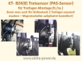 Bild 4 von PAS - Sensor KT BZ4(8) - (Tretsensor mit wasserdichtem Stecker)  / (Option) inkl. aufgebohrter  Magnetscheibe (Higo Stecker gelb 3 polig) f. Hollowtech2