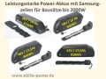 Bild 4 von HighPower Komplett E-Bike Umbausatz AYW Speedmotor 250W-2800W für Steckkassette, LCD8H + Akku + LG  / (Option 1:) mit 48V/14Ah 672Wh Akku + 3A Ladegerät / (Option 2:) Masterkabel ca. 130cm (Damenrad) / (Option 3:) OHNE Kontaktbremsgriffe / (Option 4:) inkl. Daumengas (+10€)