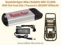 Bild 3 von Gepäckträgerakku Dolphin 36V  / 37V 12,5Ah für eBike / Pedelec - Lithium Ionen Akku / Fahrradakku