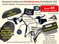 Bild 1 von 9Continent Komplett E-Bike Umbausatz Standardm. RH205 250-1900W Hinterrad f. Schraubk. +LCD5+Akku+LG  / (Option 1:) mit 52V/17,5Ah 910Wh Akku + 2A Ladegerät / (Option 2:) Sinuscontroller 40A mit LCD 8H Farbdisplay +79,90€ / () mit Kontaktbremsgriffe (+10€) / () inkl. Daumengas (+10€)