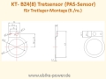 Bild 6 von PAS - Sensor KT BZ4(8) - (Tretsensor mit wasserdichtem Stecker)  / (Option) inkl. aufgebohrter  Magnetscheibe (Higo Stecker gelb 3 polig) f. Hollowtech2