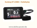 Bild 1 von KT LCD8H-R Farbdisplay mit wassergeschütztem Stecker (LCD 8H Kunteng) - R = Rückwärtsgang  / (Option) für 24V 36V 48V