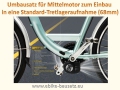 Bild 2 von Mittelmotor Umbausatz für Pedelec mit großem VLCD5 Display für 36V Akku - ohne Akku