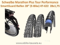 Schwalbe Marathon Plus Tour Performance SmartGuard Reifen Pannenschutzreifen (für E-Bike)