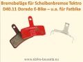 Bild 3 von Bremsbeläge für Scheibenbremse Tektro / Shimano