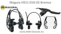 Bild 1 von Magura HS 11 hydraulische Felgenbremsen - Leitungslänge variabel  / (EVO 02 / Leitungslänge) 60-70cm