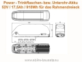 Bild 5 von Hailong - Trinkflaschenakku 52V 17,5Ah / 910Wh E-Bike / Pedelec - Li-Ionen Akku Samsung 18650 35E