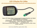 Bild 1 von KT LCD 5 Display mit wassergeschütztem Stecker (LCD5 Kunteng)