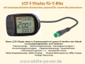 Bild 1 von KT LCD 5 Display mit wassergeschütztem Stecker (LCD5 Kunteng)  / (Variante) Betriebsspannung 24V/36V/48V