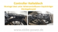 Controllerhalterung für 25-45A KT Controller (plus 4x Schrauben+Muttern) Controllerblech