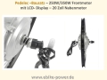 Bild 7 von Pedelec Umbausatz 36V 250W/350W Vorderrad-Nabenmotor in Holkammerfelge, Lishui-System m. LCD Display
