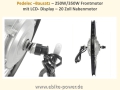 Bild 7 von Pedelec Umbausatz 36V 250W/350W Vorderrad-Nabenmotor in Holkammerfelge, Lishui-System m. LCD Display  / (Option 1:) 20