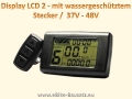 Bild 2 von Display LCD 2 - mit wassergeschütztem Stecker (passend für 500 W Bausätze) 37V-48V