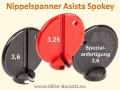 Nippelspanner Asista Spokey Speichenschlüssel