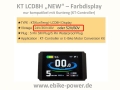 Bild 5 von KT LCD8H -NEW-  Farbdisplay mit wassergeschütztem Stecker (LCD 8H Kunteng)  / (Option)  48V / 52V / 60V mit Rückwärtsfunktion (nur kompatibel mit R-Controller)