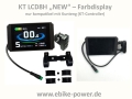 Bild 3 von KT LCD8H -NEW-  Farbdisplay mit wassergeschütztem Stecker (LCD 8H Kunteng)  / (Option) 24V  / 36V / 48V