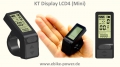 KT LCD 4 Display (LCD4 Mini) mit wassergeschütztes Stecker (Higo)
