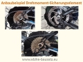 Bild 4 von 1 Stück Drehmomentsicherungselement / Drehmomentstütze für E-Bike Motoren (Edelstahl)  / (Variante) einteilig für 12-14mm Achse (6mm dick)