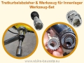 Bild 1 von SET - Tretkurbelabzieher & Werkzeug für Innenlager / Werkzeug-Set