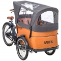 Bild 6 von Lastenrad Babboe Curve E - das elegante Lastenfahrrad mit drei Rädern für 1-4 Kinder  / Farbe: Holz