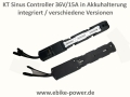 KT Sinus Controller 36V/15A in Akkuhalterung  integriert (System KUNTENG)