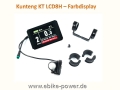 Bild 2 von KT LCD8H-R Farbdisplay mit wassergeschütztem Stecker (LCD 8H Kunteng) - R = Rückwärtsgang  / (Option) für 24V 36V 48V