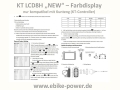 Bild 6 von KT LCD8H -NEW-  Farbdisplay mit wassergeschütztem Stecker (LCD 8H Kunteng)