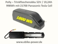 Bild 2 von Poly - Power -Trinkflaschenakku 52V 19,2Ah / 998Wh E-Bike / Pedelec Akku Panasonic  Cell 21700