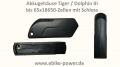 Bild 1 von E-Bike Ersatz Akkugehäuse TIGER / Dolphin III /  bis 65 Zellen / mit Schloss