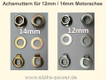 Bild 3 von Zubehör für Motorachse  E-Bike / Pedelec / Elektrofahrrad - 12mm oder  14mm  / (Option) Paar 12 mm Achsmuttern ohne Scheiben
