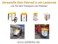 Bild 1 von AddBike - Last-Adapter Chassis mit Neigetechnik / Zubehör  / (Variante) Box Kit (Set - Addbike + Transportbox + Schutzbleche)