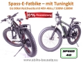 Bild 3 von Spass-E-Fatbike mit Tuningkit inkl. 48V Akku + Ladegerät (500-1300W)  / (Akkuvariante) 10,5Ah Gepäckträgerakku - 0% Finanzierung (24 Monate x 86,50€)
