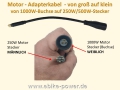 Bild 3 von Motor Adapterkabel von groß auf klein / Motorkabel / Controllerkabel / u.a. auch für Bafang E-Bike