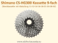 Shimano CS-HG400 Kassette 9-fach Steckkassette  11-32